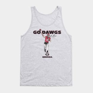 Carson Beck Go Dawgs Tank Top